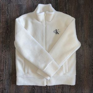 Men’s Calvin Klein Sherpa Zip-Up